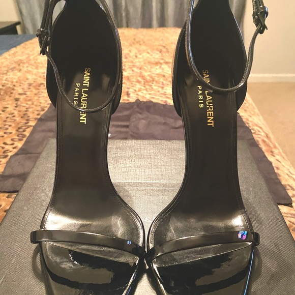 Yves Saint Laurent Shoes - Saint Laurent Opyum YSL Ankle Strap Sandal
